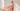 Woman in new-season dusty rose chiffon abaya in a bright minimalist studio