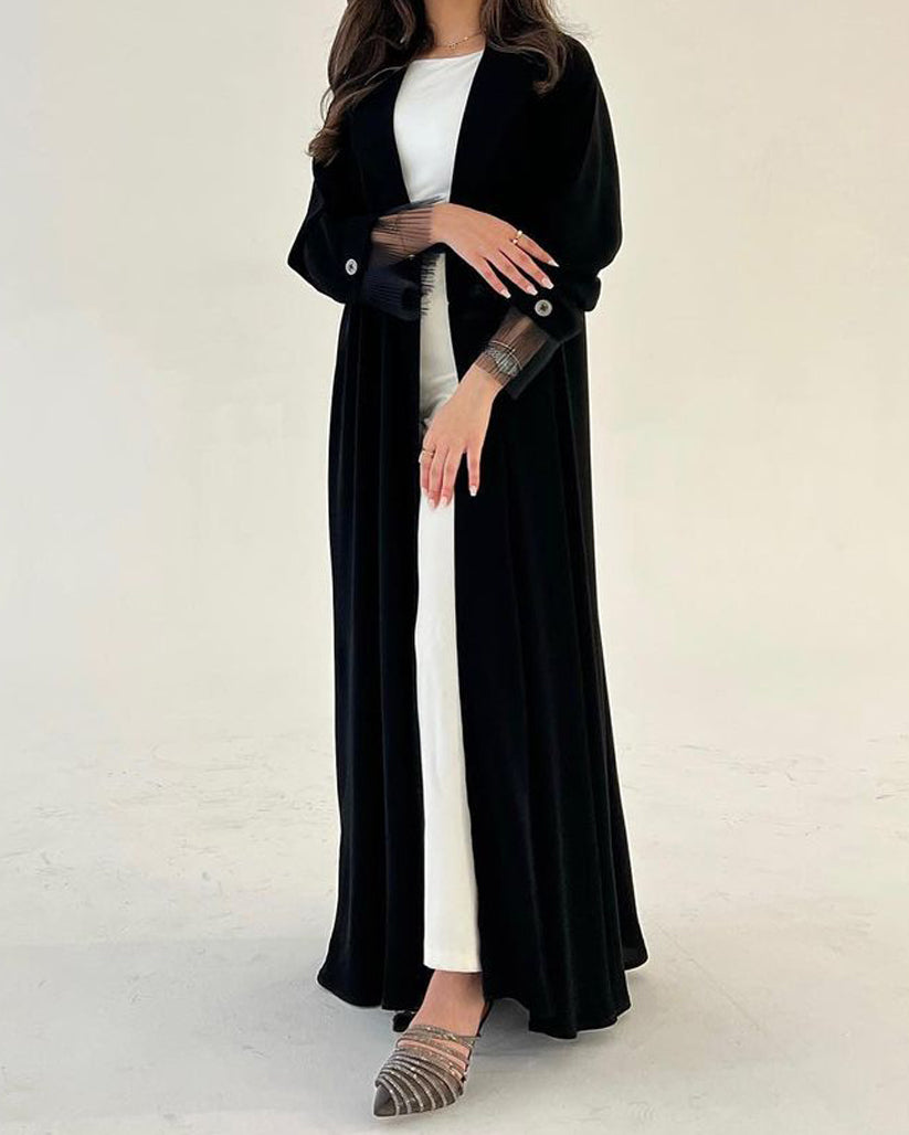 abayas in qatar-Daily Wear Abaya -  Lusso Moda