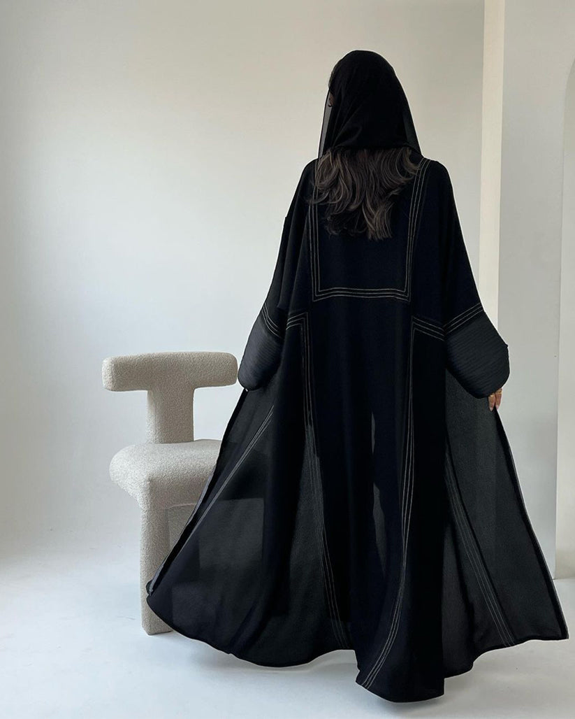 abayas in qatar-Daily Wear Abaya -  Lusso Moda