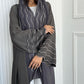 abayas in qatar-Daily Wear Abaya -  Lusso Moda