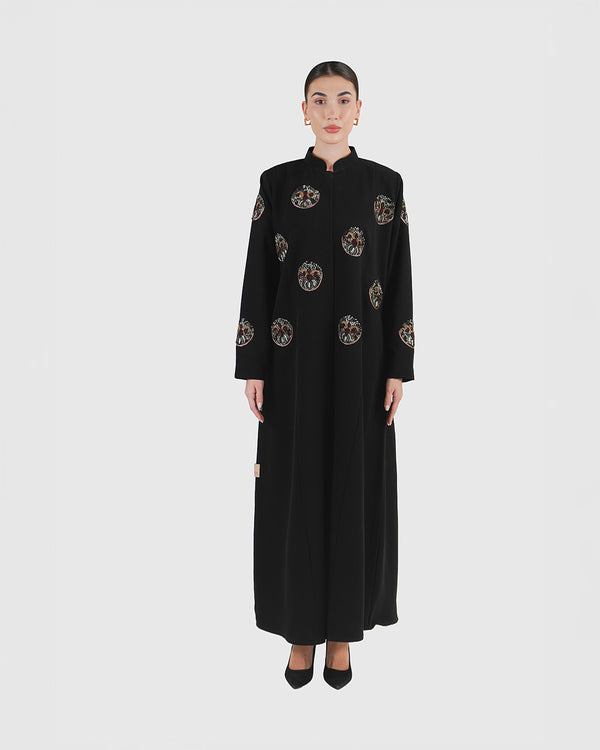 Earth Detail - Lusso Moda luxury abaya